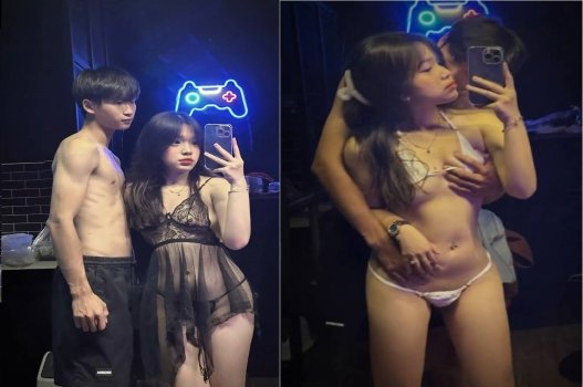 Cặp đôi nóng bỏng trên mạng xã hội trong khoảnh khắc riêng tư đầy khao khát